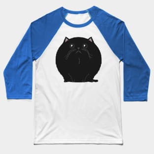 Sfurical round black void cat Baseball T-Shirt